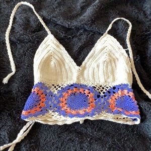 Crochet crop top